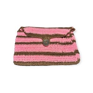 Hand Crocheted Small Bag or Wallet